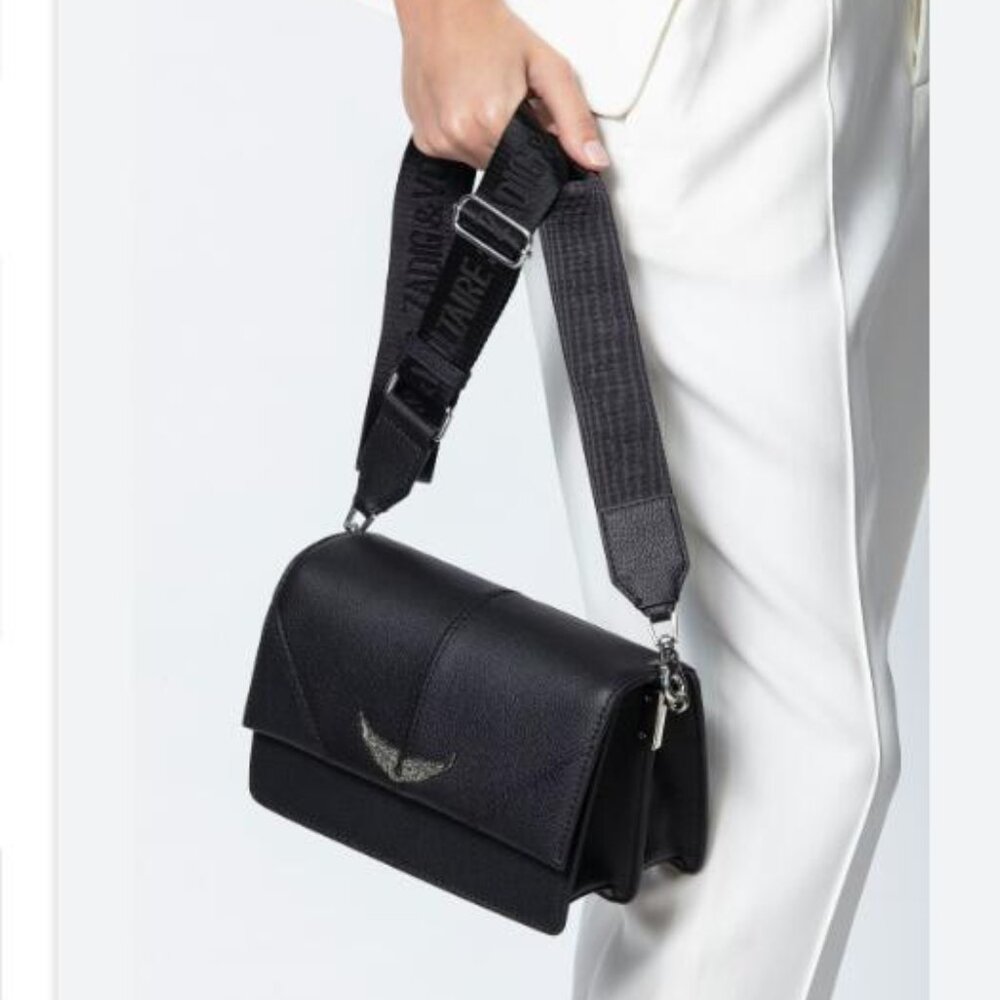 Zadig & Voltaire Black Leather Crossbody Bag - Picture 16 of 16